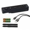   Wii Premium Remote XL+ fekete (Remote & Motion+ & töltő) Nintendo WII