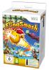 Wii Remote Plus (fekete) + FlingSmash Nintendo WII