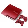 PS3 slim alapgép 320 GB két kontrollerrel - Limitált Skarlátvörös PLAYSTATION 3