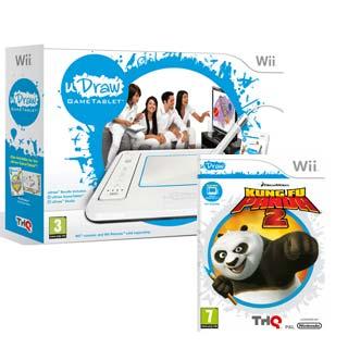 uDraw Game Tablet + uDraw Studio + Kung Fu Panda 2 Bundle Pack Nintendo WII